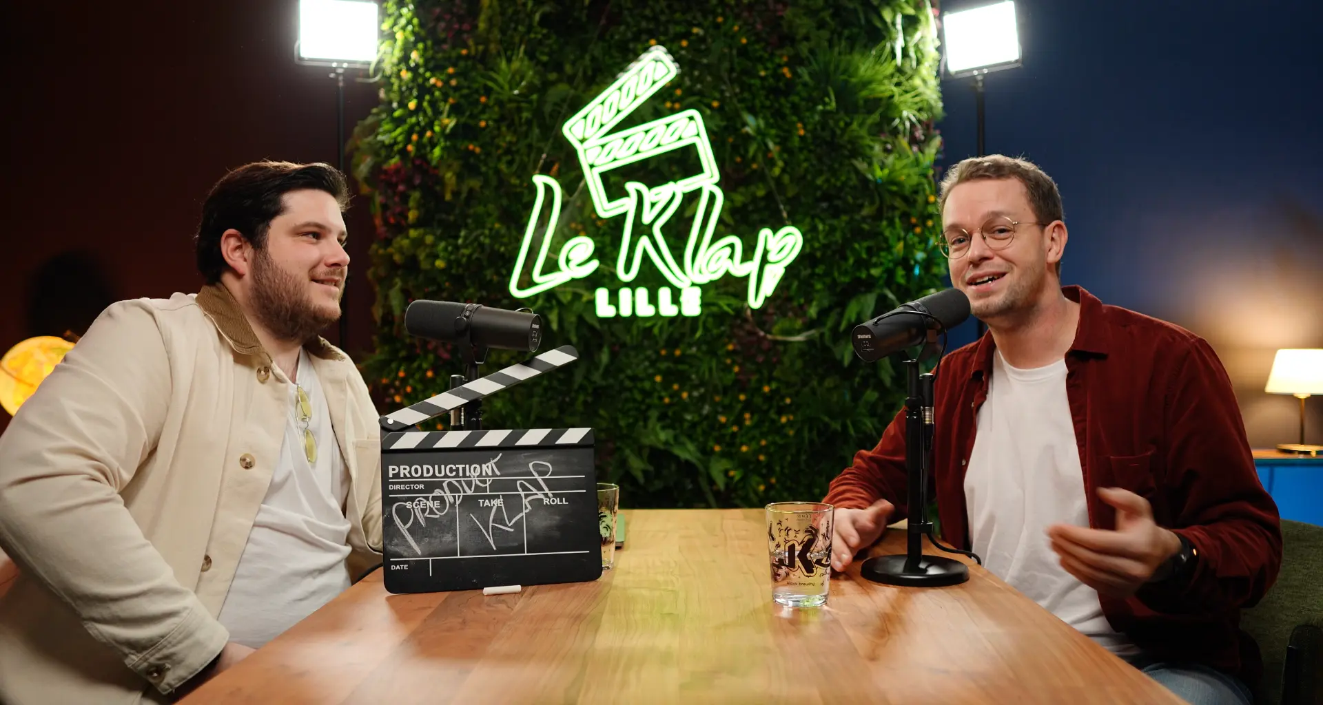 Les hôtes de Product Klap en studio